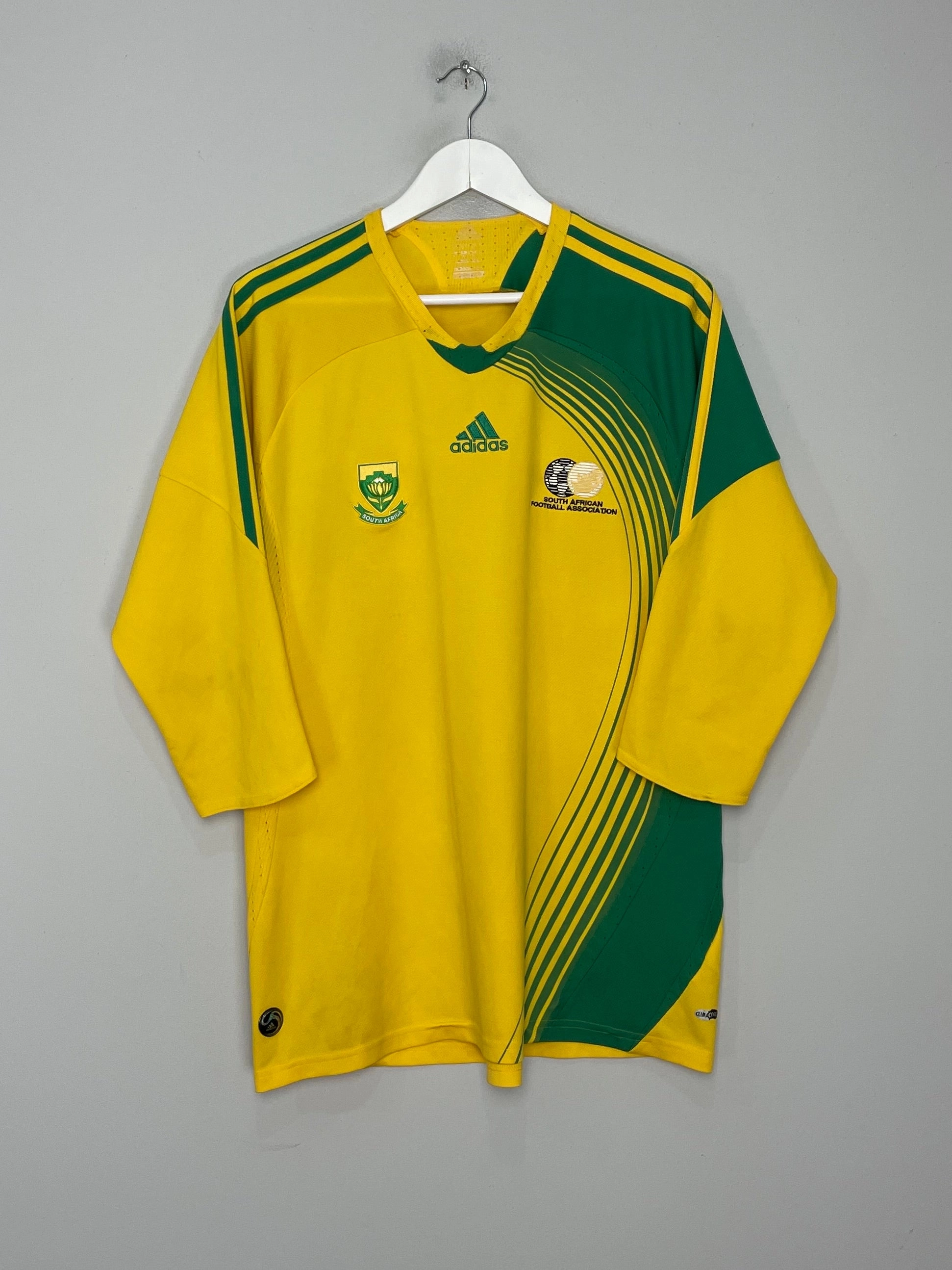 Run Ready 2007/09 SOUTH AFRICA HOME SHIRT (L) ADIDAS