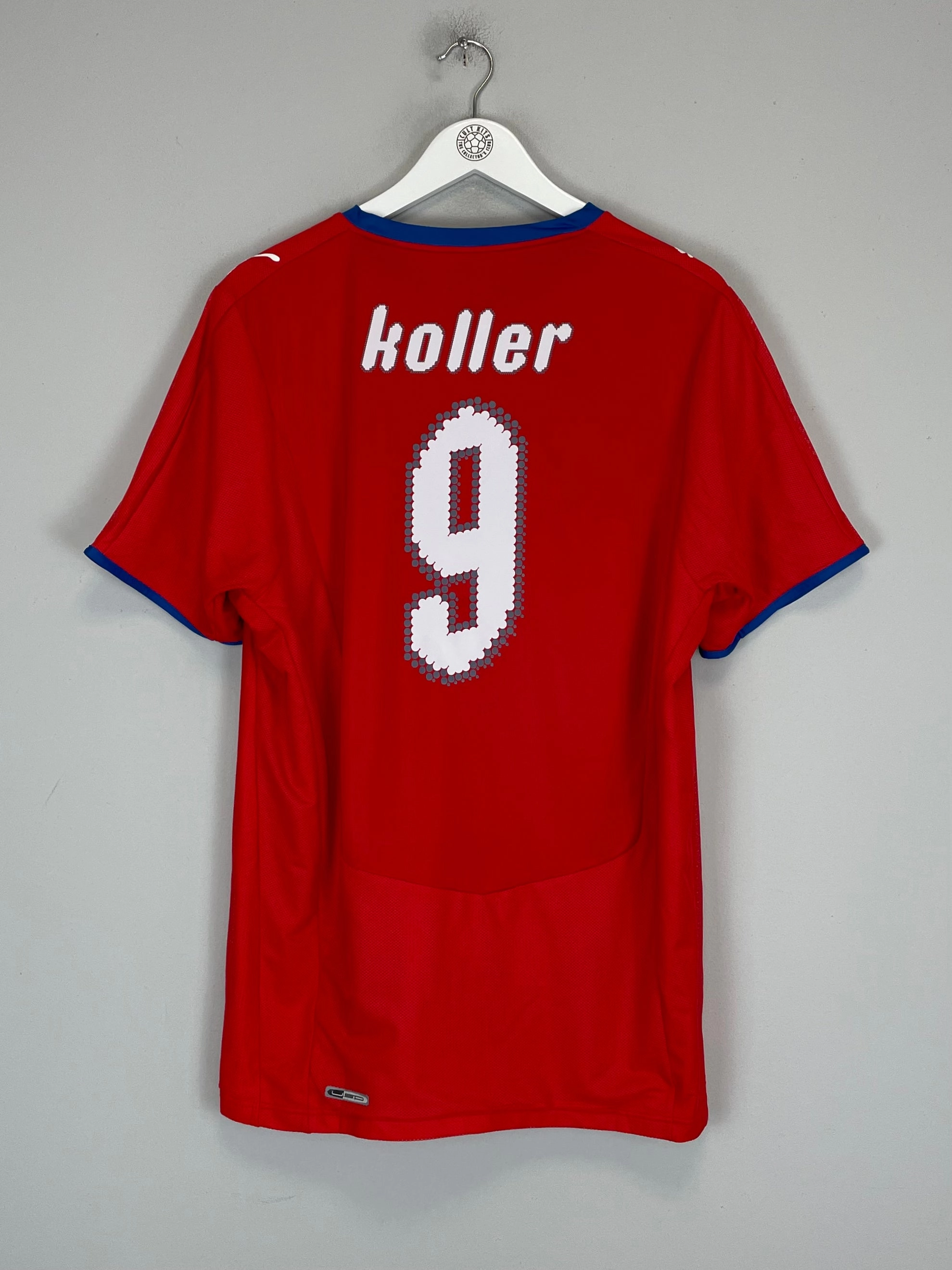 Dry Layer Non Irritating Fabric 2008/09 CZECH REPUBLIC KOLLER #9 HOME SHIRT (XL) PUMA