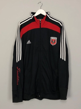 2008/09 DC UNITED TRACK JACKET (XXL) ADIDAS Temperature Control Weave