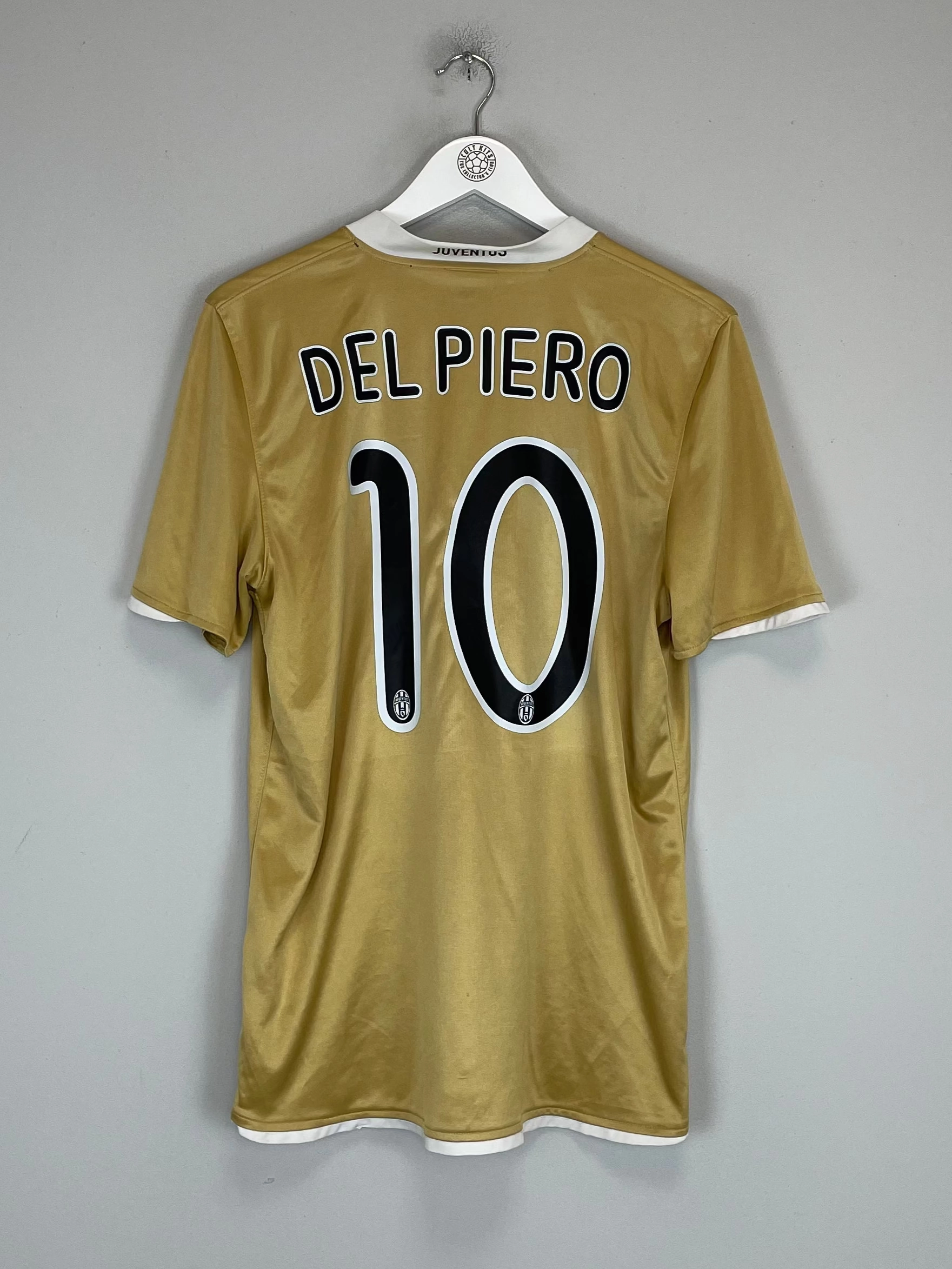 Tagless Comfort Airflow Enhancing Texture 2008/09 JUVENTUS DEL PIERO #10 AWAY SHIRT (L) NIKE