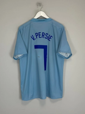 Relaxed Performance Run Control 2008/09 NETHERLANDS V.PERSIE #7 AWAY SHIRT (L) NIKE