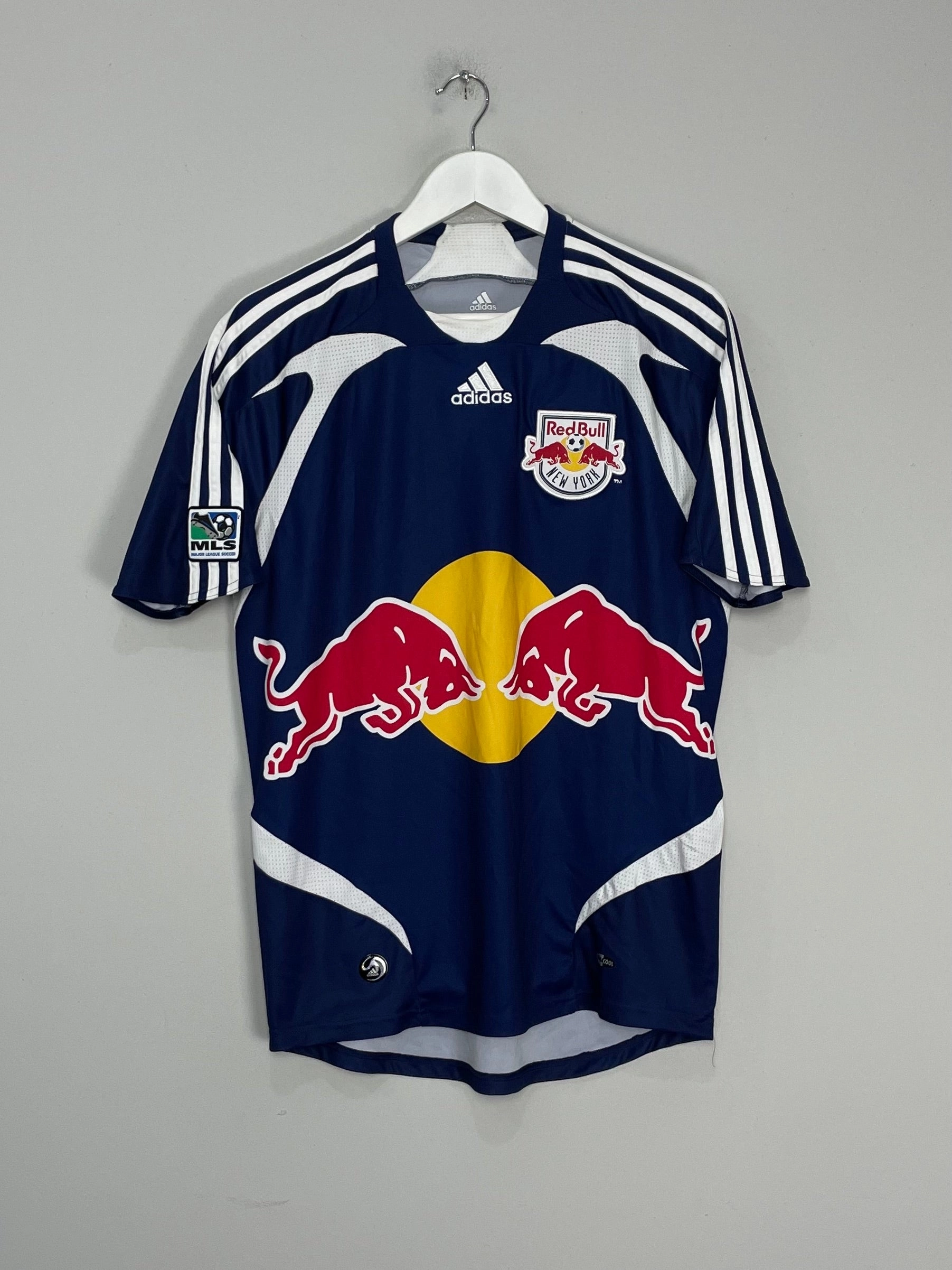 2008/09 NEW YORK RED BULLS AWAY SHIRT (S) ADIDAS Fresh Comfort