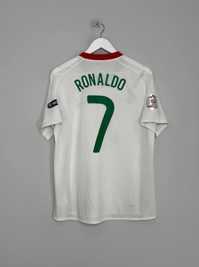 2008/09 PORTUGAL RONALDO #7 AWAY SHIRT (M) NIKE Court Style