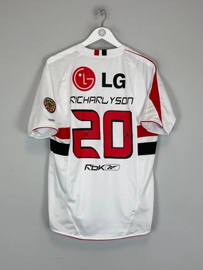 Performance Stretch UV Protection Finish 2008/09 SANTOS RICHARLYSON #20 HOME SHIRT (M) REEBOK