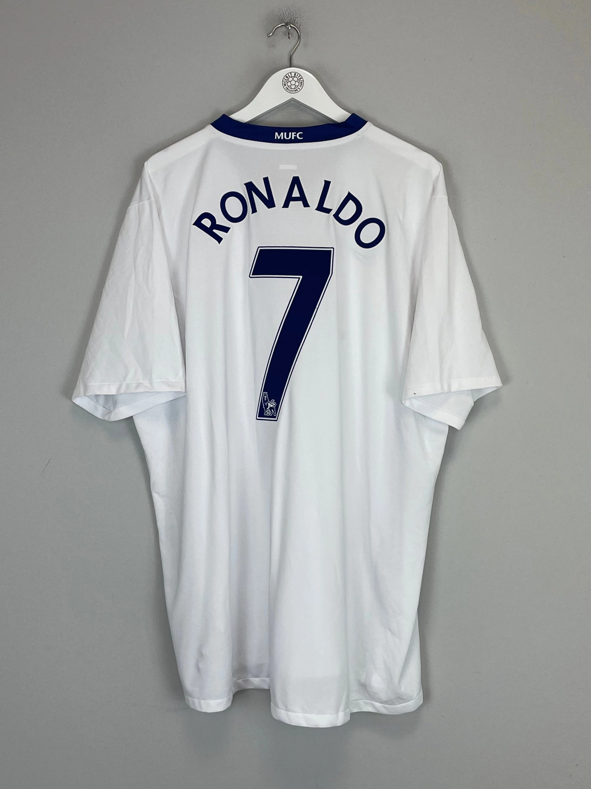 Anti Static Treatment Comfort Plus 2008/10 MANCHESTER UNITED RONALDO #7 AWAY SHIRT (XXXL) NIKE