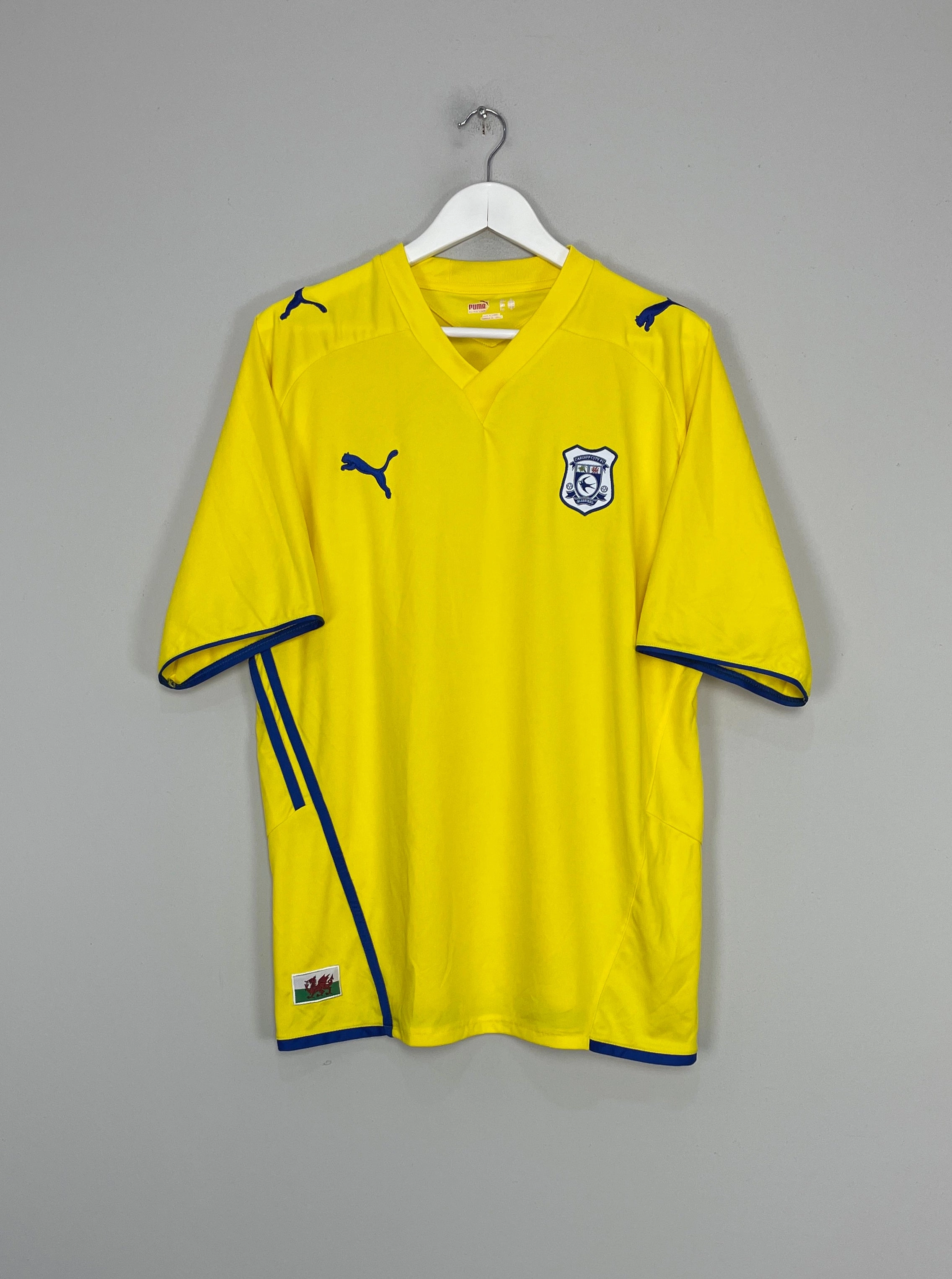 2009/10 CARDIFF CITY AWAY SHIRT (L) PUMA Weekend League