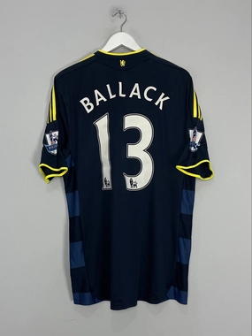 Colorfast Dye Methods Comfort Driven 2009/10 CHELSEA BALLACK #13 *MATCH ISSUE* AWAY SHIRT (XL) ADIDAS