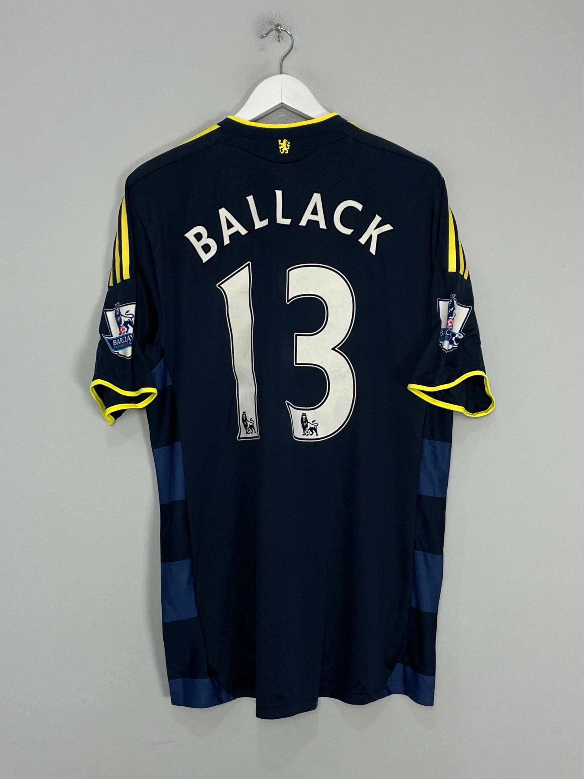 Colorfast Dye Methods Comfort Driven 2009/10 CHELSEA BALLACK #13 *MATCH ISSUE* AWAY SHIRT (XL) ADIDAS