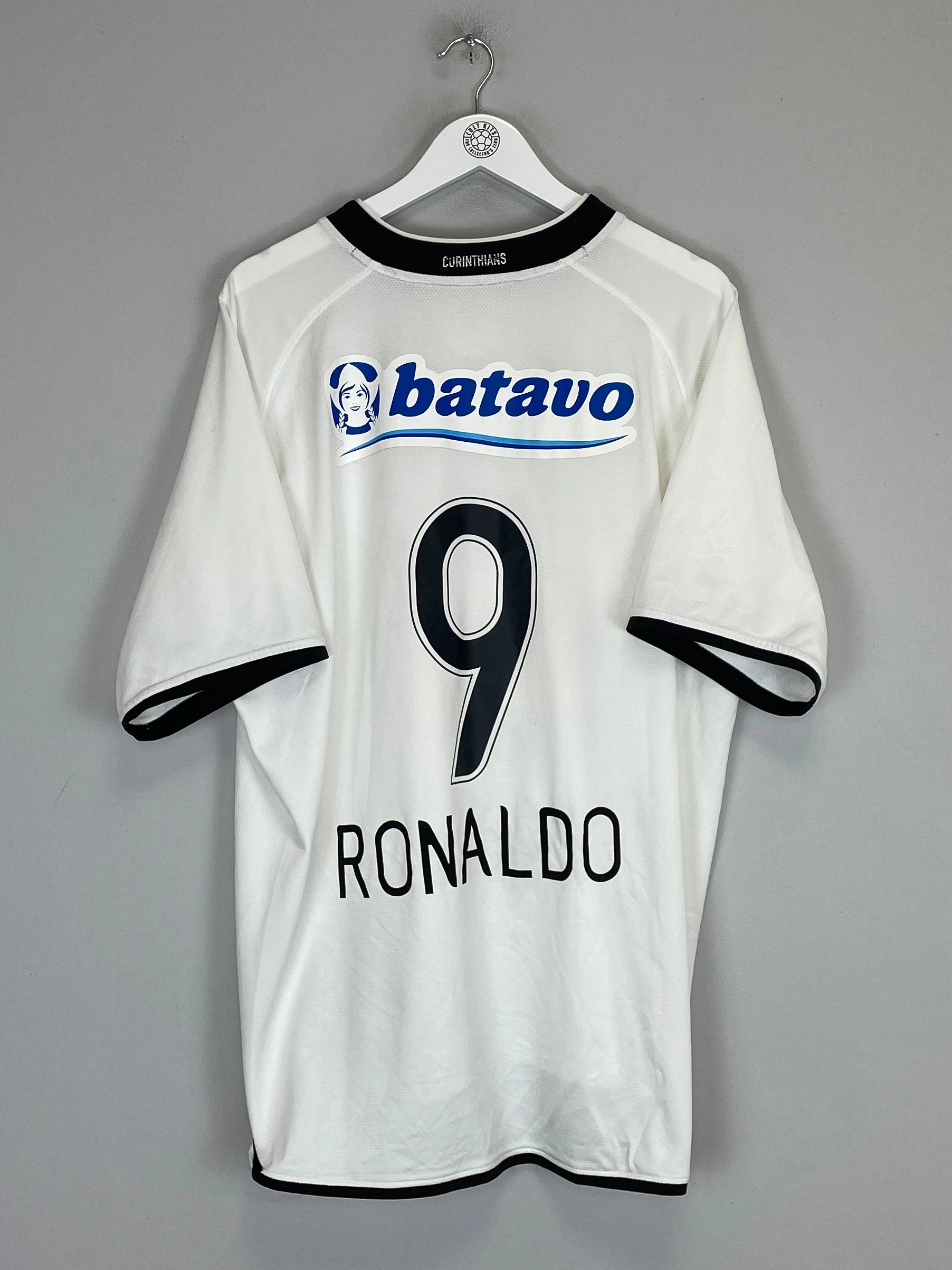 Low Impact Dye Process Training Apparel 2009/10 CORINTHIANS RONALDO #9 HOME SHIRT (XXL) NIKE