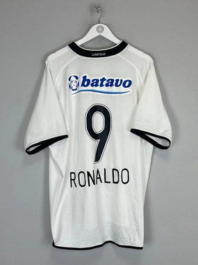 Low Impact Dye Process Training Apparel 2009/10 CORINTHIANS RONALDO #9 HOME SHIRT (XXL) NIKE
