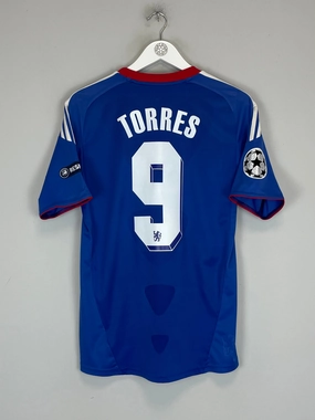 2010/11 CHELSEA TORRES #9 C/L HOME SHIRT (S) ADIDAS Wrinkle resistant fabric
