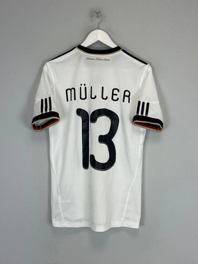 Balanced Motion Sustainable Dye Method 2010/11 GERMANY MULLER #13 HOME SHIRT (XL.KIDS) ADIDAS