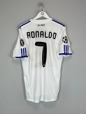 Cool Touch 2010/11 REAL MADRID RONALDO #7 C/L HOME SHIRT (M) ADIDAS