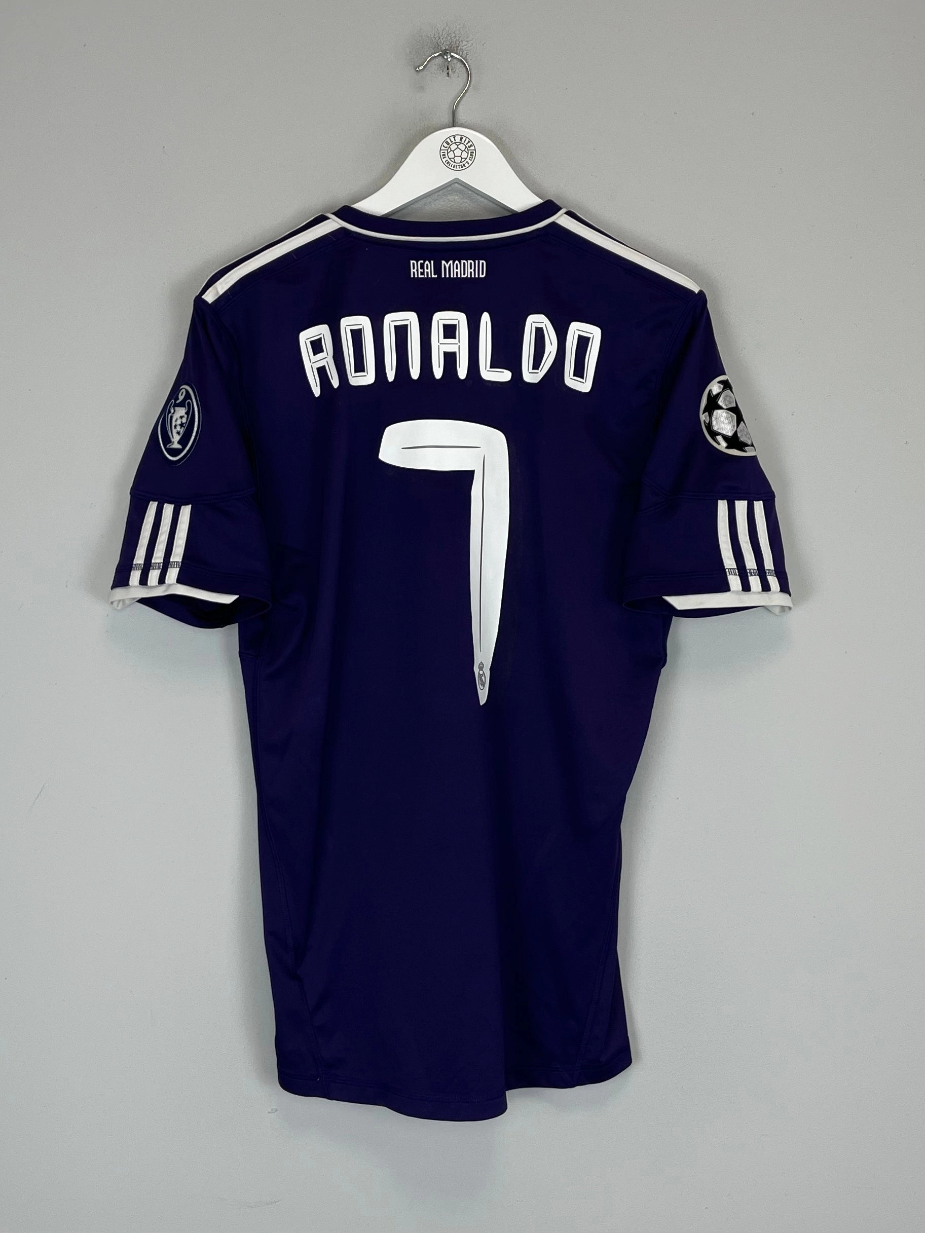 2010/11 REAL MADRID RONALDO #7 C/L THIRD SHIRT (M) ADIDAS Under Layer Sun Protection Fabric
