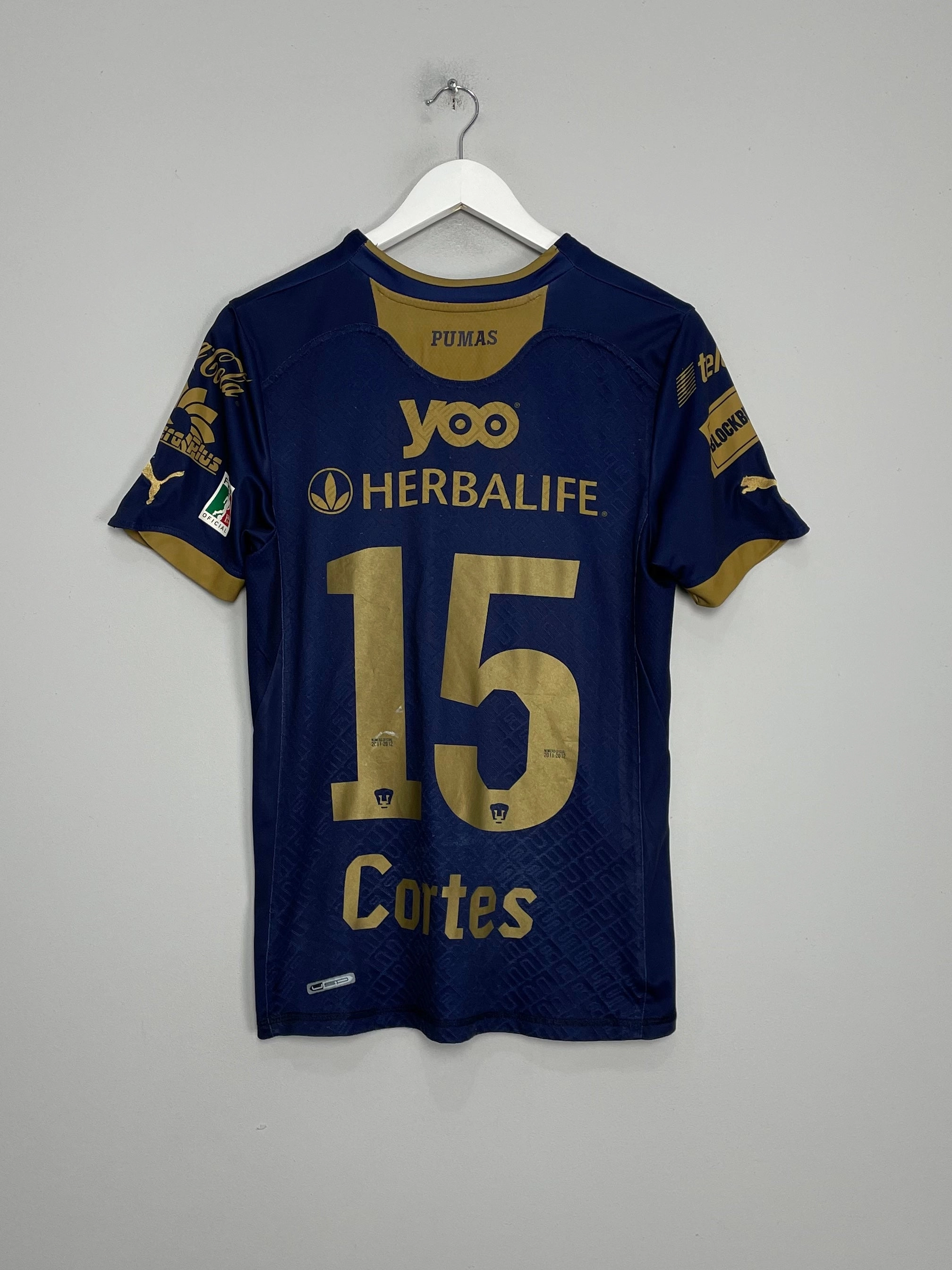 Sweat Management Technology 2010/11 UNAM PUMAS CORTES #15 AWAY SHIRT (S) PUMA