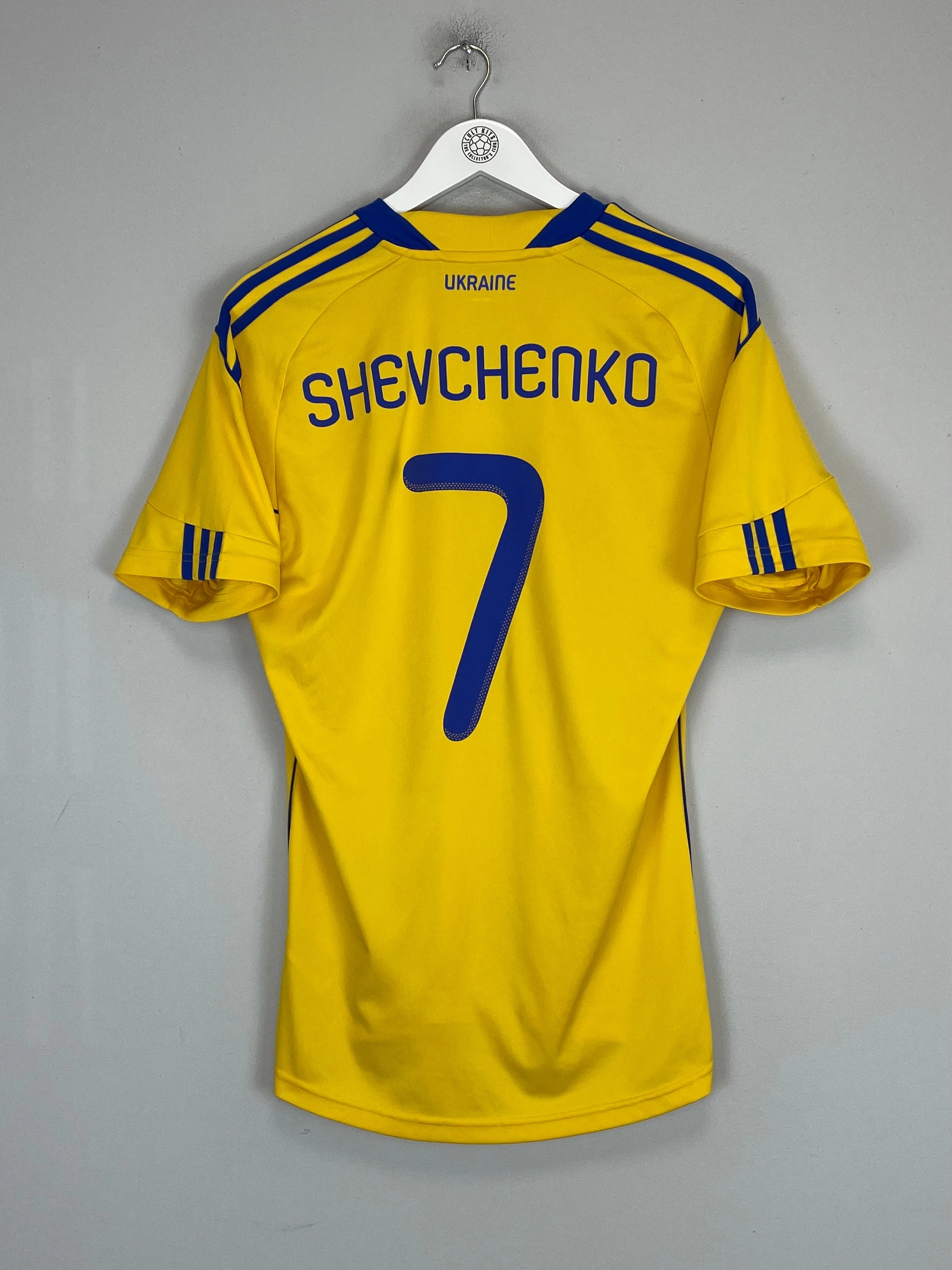 2010/12 UKRAINE SHEVCHENKO #7 HOME SHIRT (M) ADIDAS Versatile Use