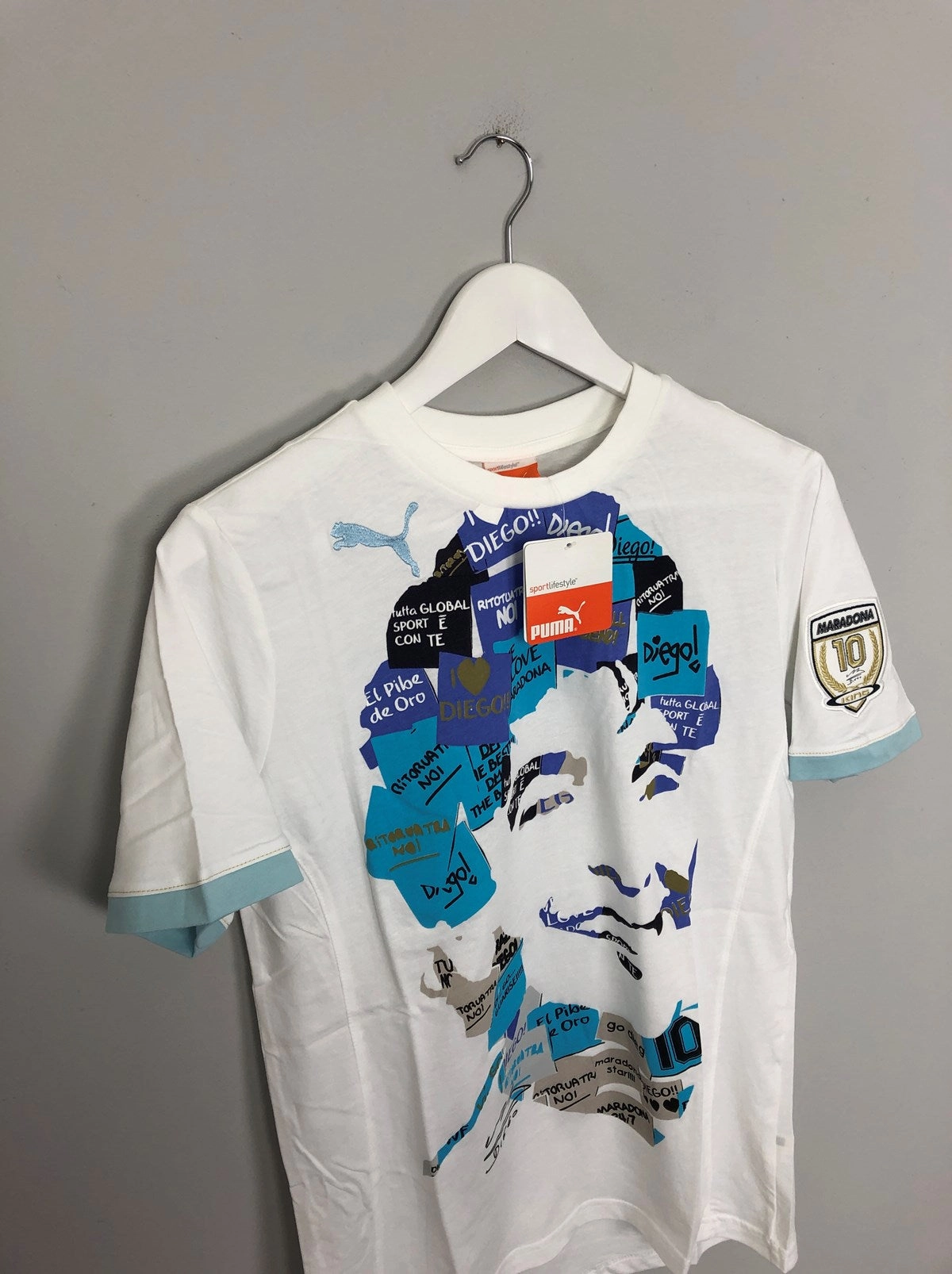 Comfort-Based Gear Air Ready 2010 Puma King Maradona Graphic Tee (Kids Sizes)