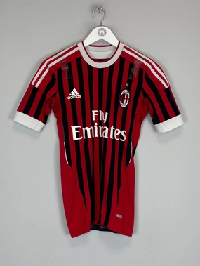 All-Day Wear Four Way Stretch 2011/12 AC MILAN *PLAYER ISSUE* HOME SHIRT (S) ADIDAS