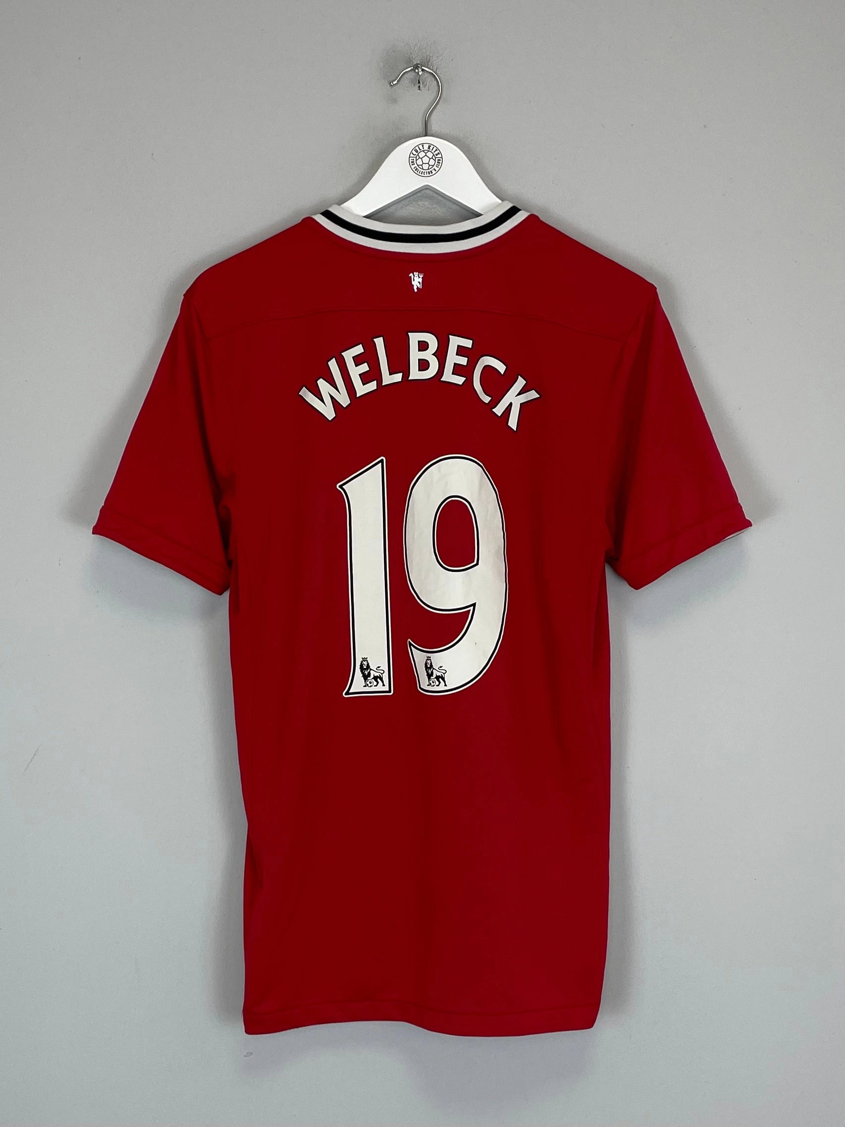 Thermal Regulating Layer 2011/12 MANCHESTER UNITED WELBECK #19 HOME SHIRT (M) NIKE