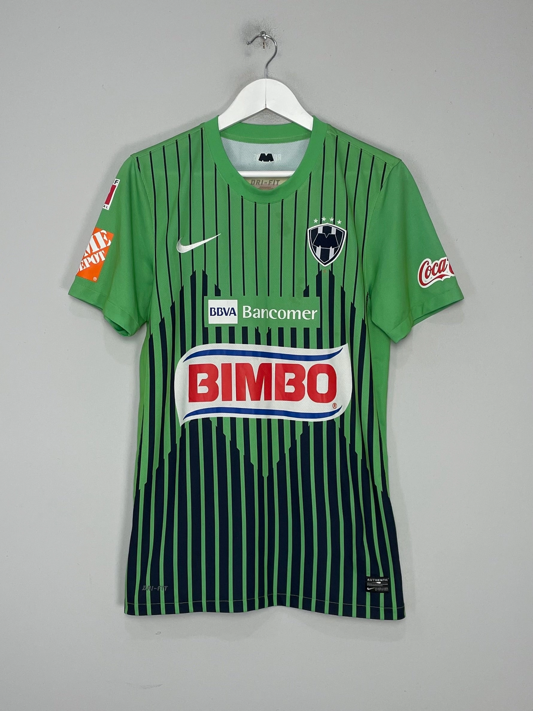 2011/12 MONTERREY CHELITO #19 AWAY SHIRT (S) NIKE Pre Shrunk Material