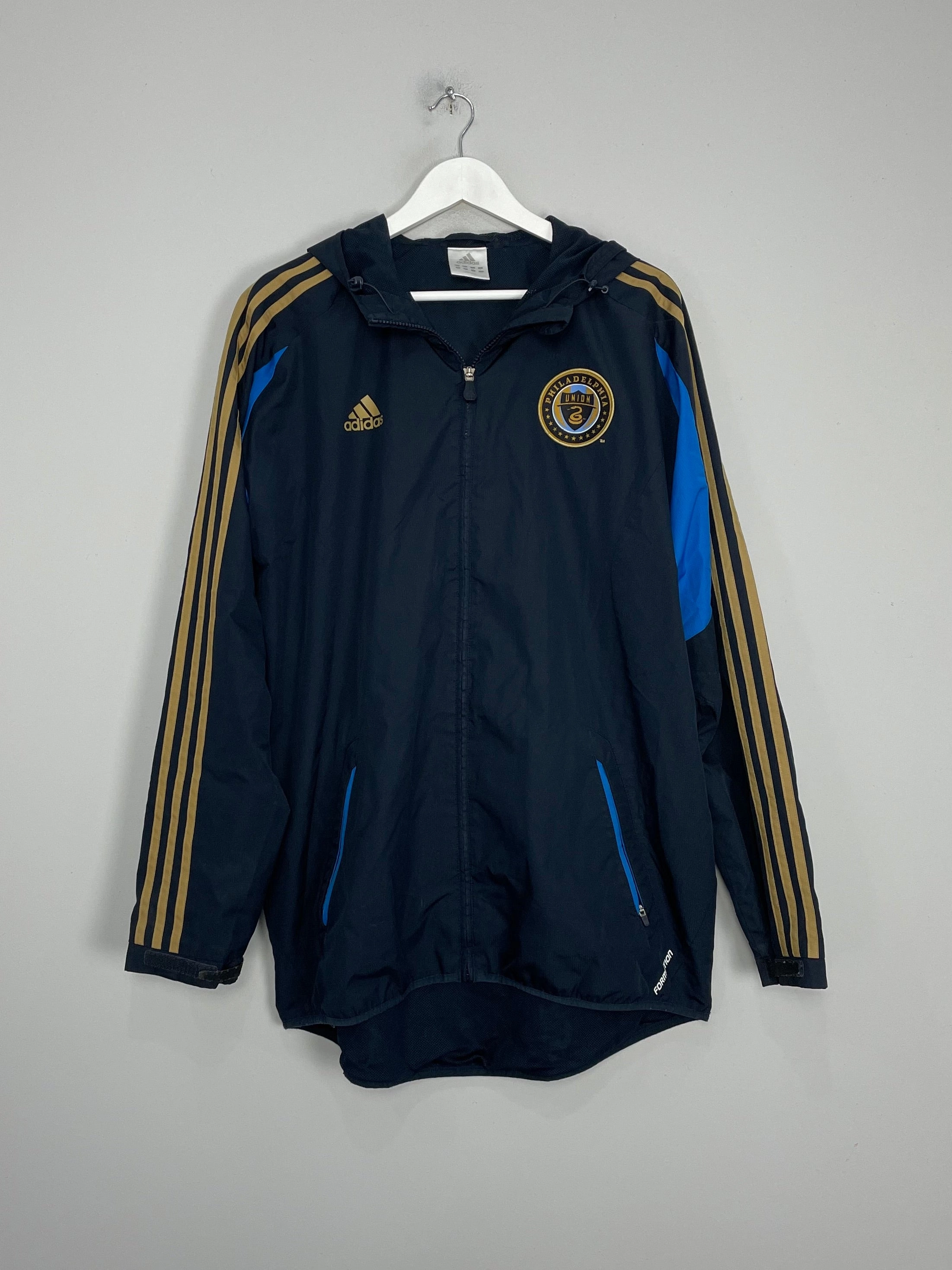 Weekend Style Airy material 2011/12 PHILADELPHIA UNION TRAINING JACKET (L) ADIDAS
