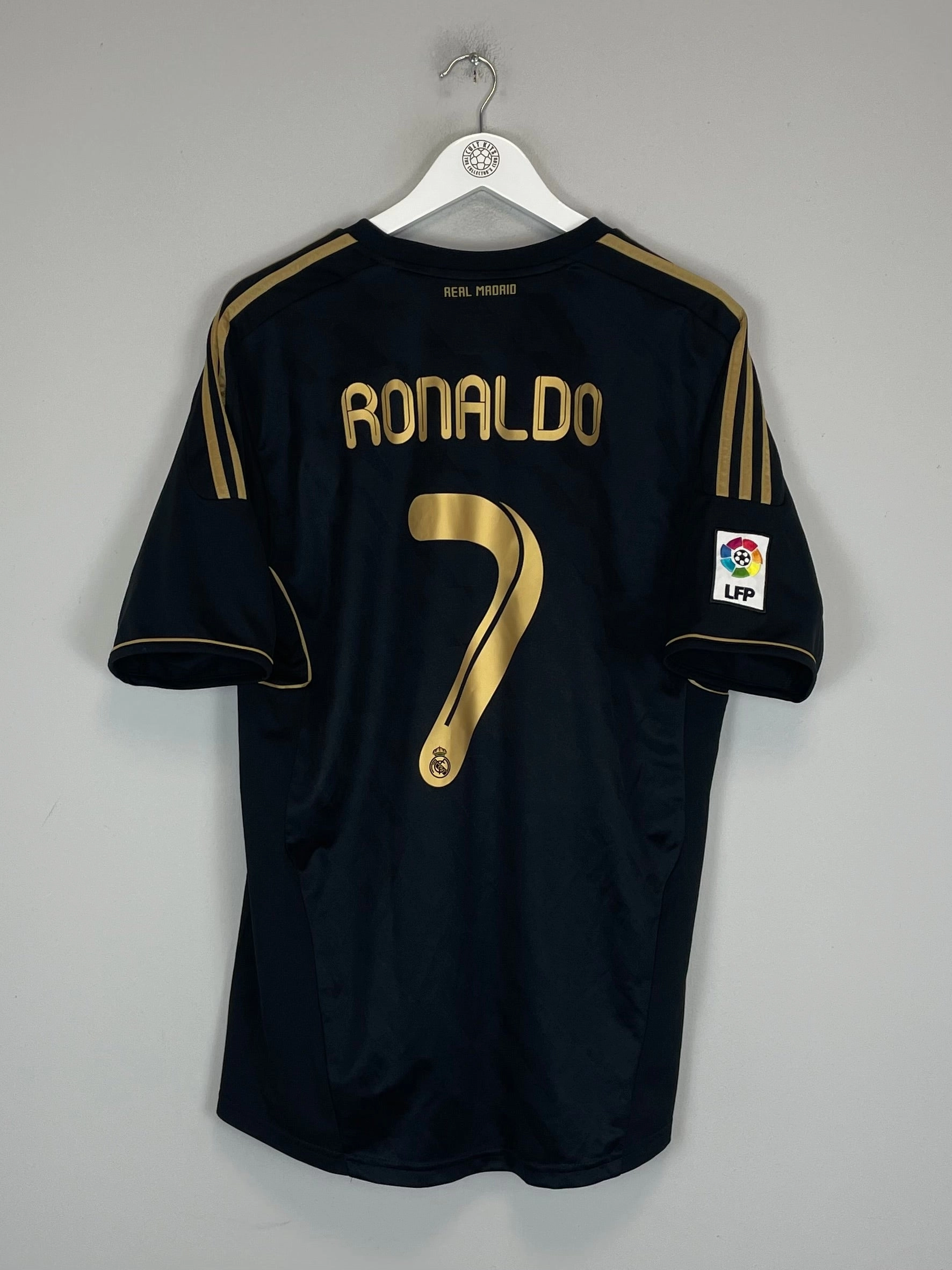 2011/12 REAL MADRID RONALDO #7 AWAY SHIRT (L) ADIDAS Cool Weather