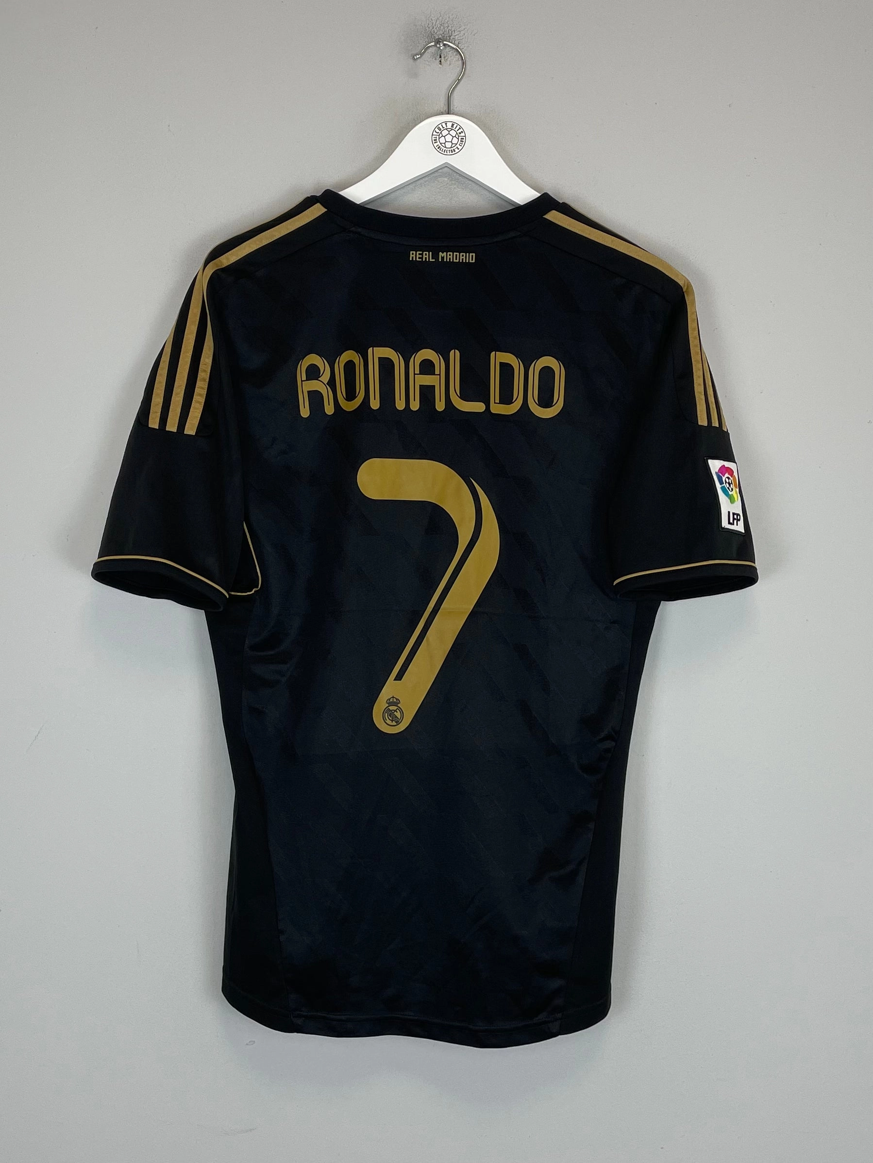 2011/12 REAL MADRID RONALDO #7 AWAY SHIRT (M) ADIDAS Casual Wear Quick Drying