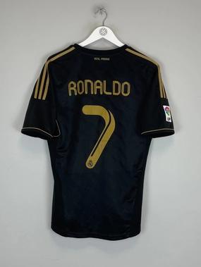 2011/12 REAL MADRID RONALDO #7 AWAY SHIRT (M) ADIDAS Casual Wear Quick Drying