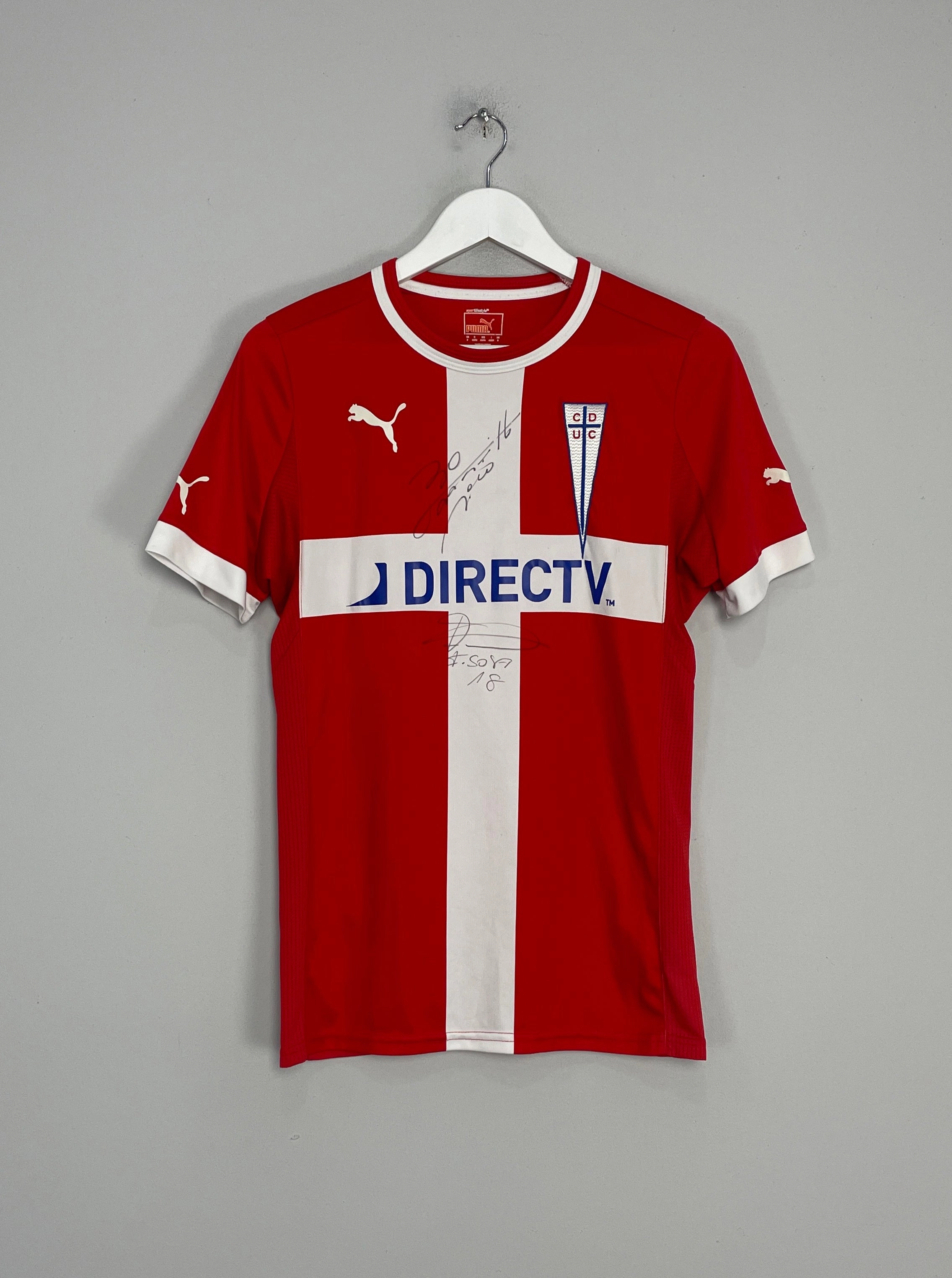 2012/13 CATOLICA DEL CHILE *SIGNED* AWAY SHIRT (S) PUMA Technical Build Functional Design