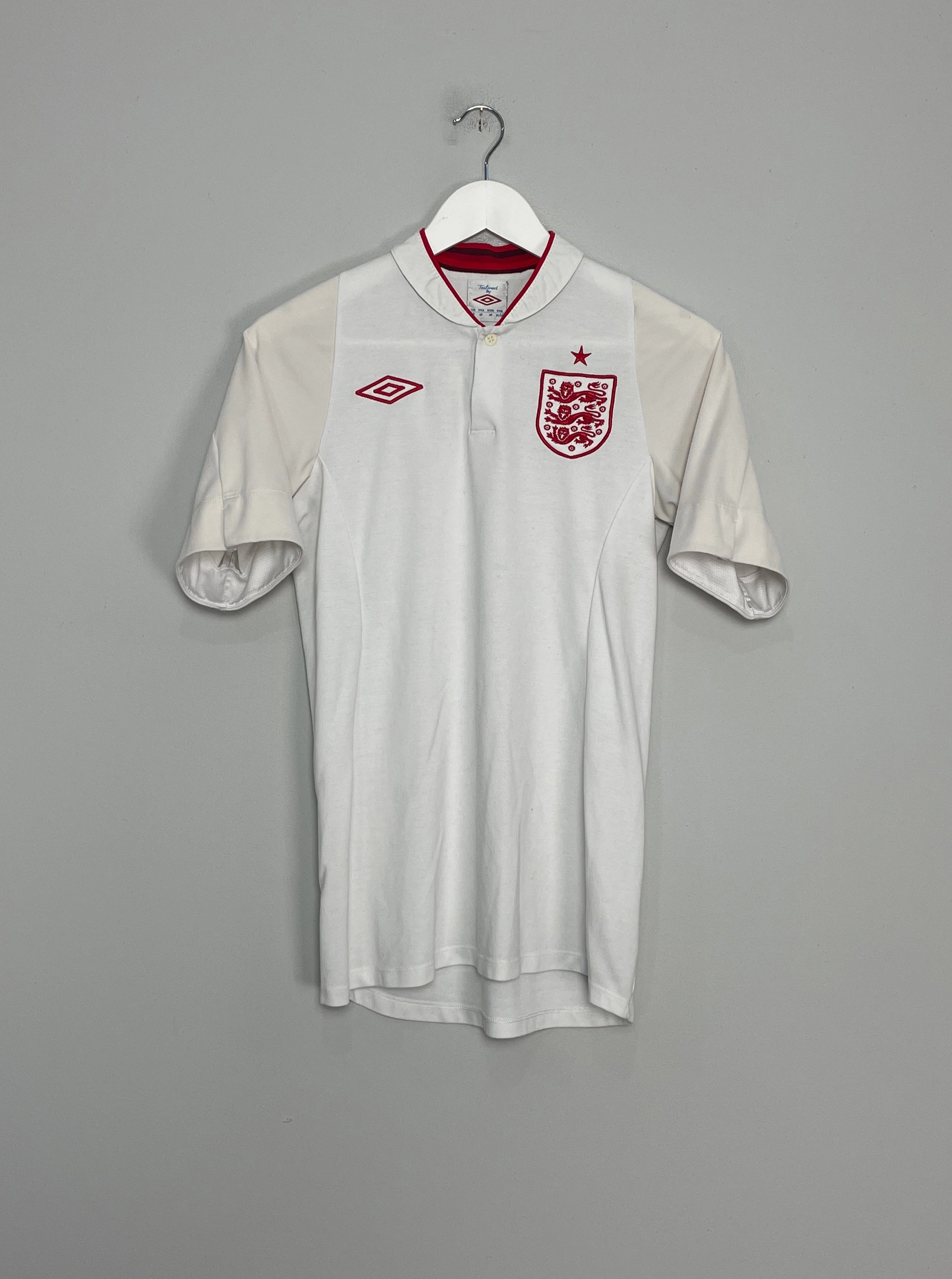 Strategic Ventilation Zones 2012/13 ENGLAND HOME SHIRT (S) UMBRO