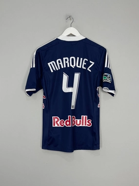 sprint training Multipanel Construction 2012/13 NEW YORK RED BULLS MARQUEZ #4 AWAY SHIRT (S) ADIDAS