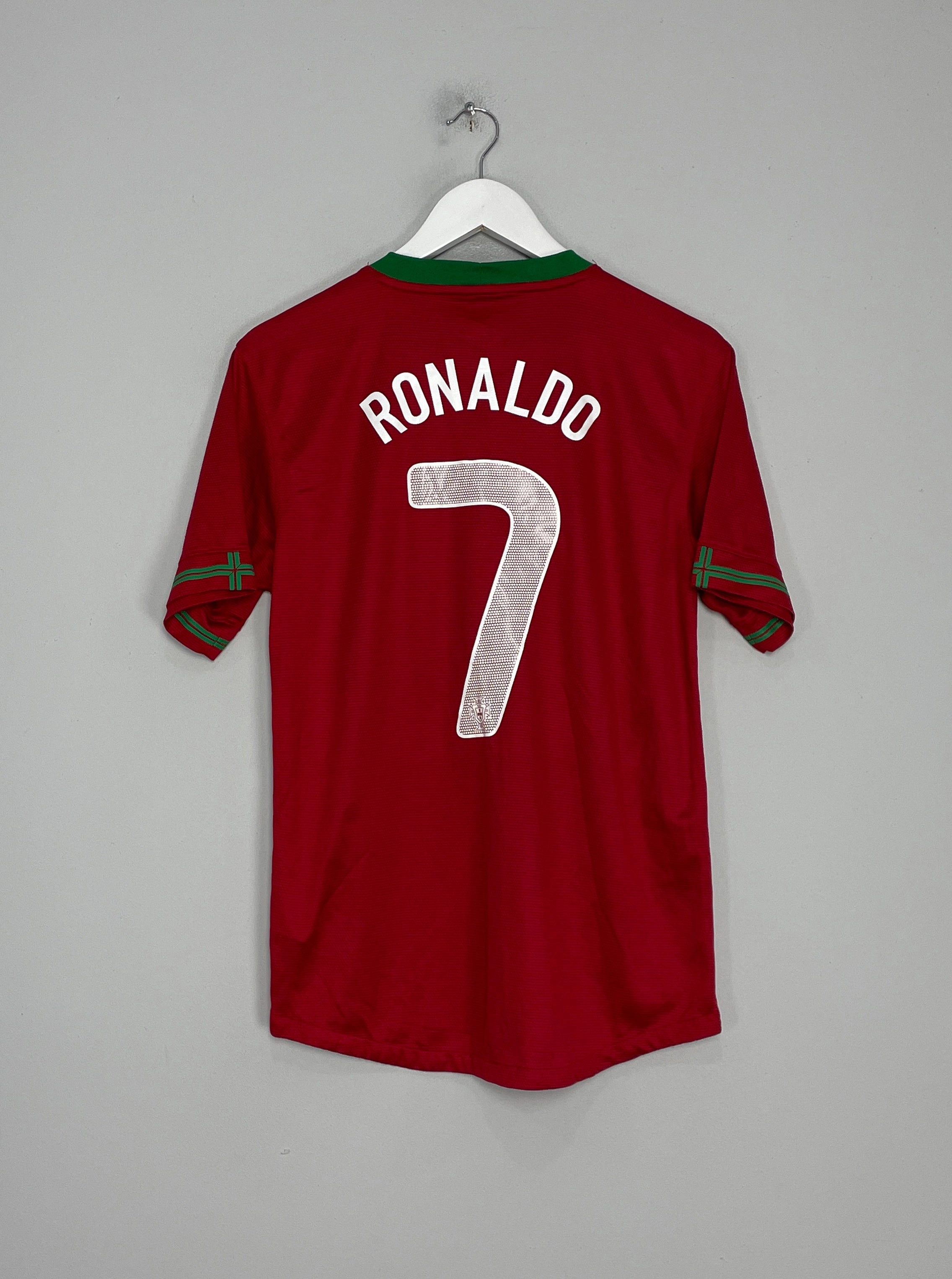 2012/13 PORTUGAL RONALDO #7 HOME SHIRT (M) NIKE Rapid Dry Quick Motion