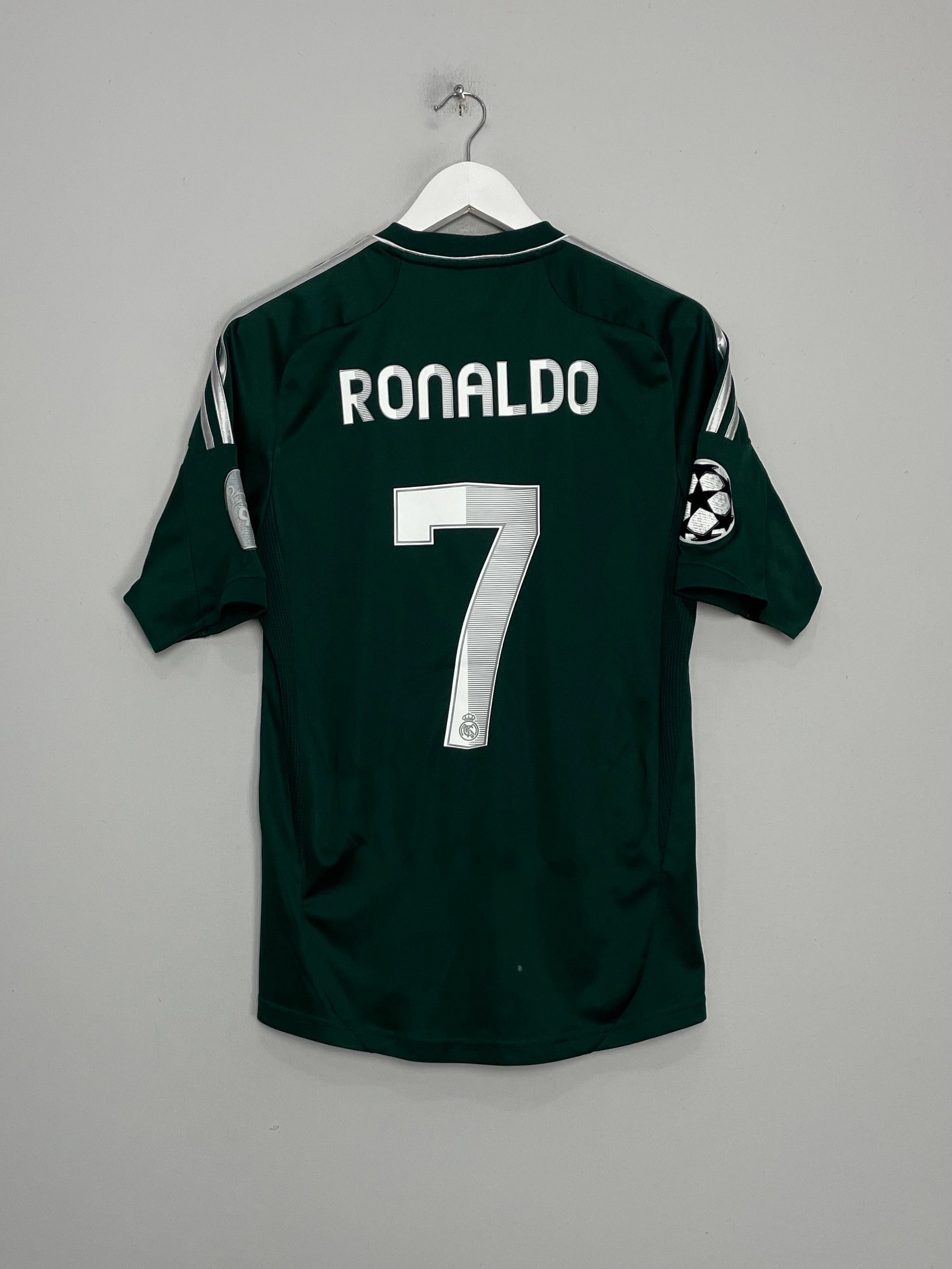 2012/13 REAL MADRID RONALDO #7 C/L THIRD SHIRT (S) ADIDAS Fast Wear Dynamic Ergonomic Fit