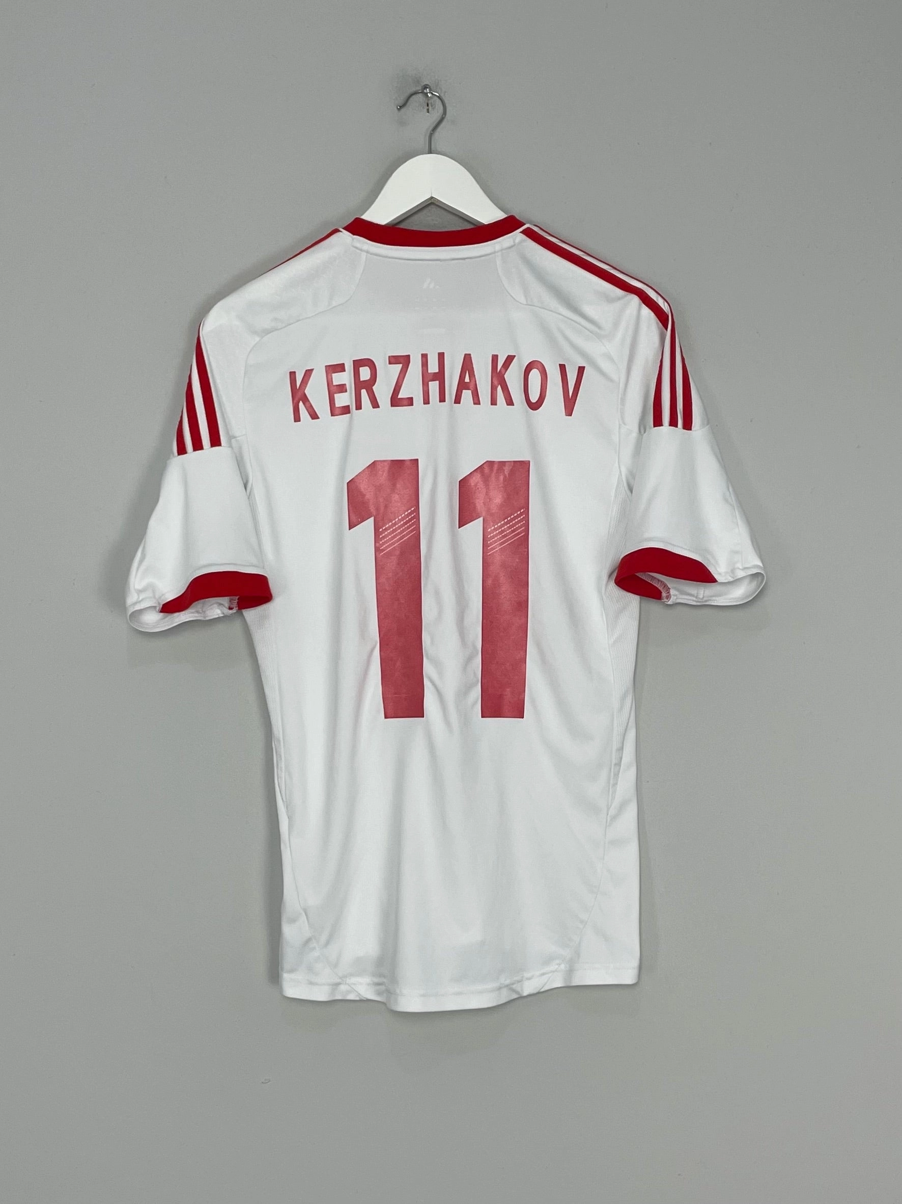 Laser Cut Edge 2012/13 RUSSIA KERZHAKOV #11 AWAY SHIRT (S) ADIDAS