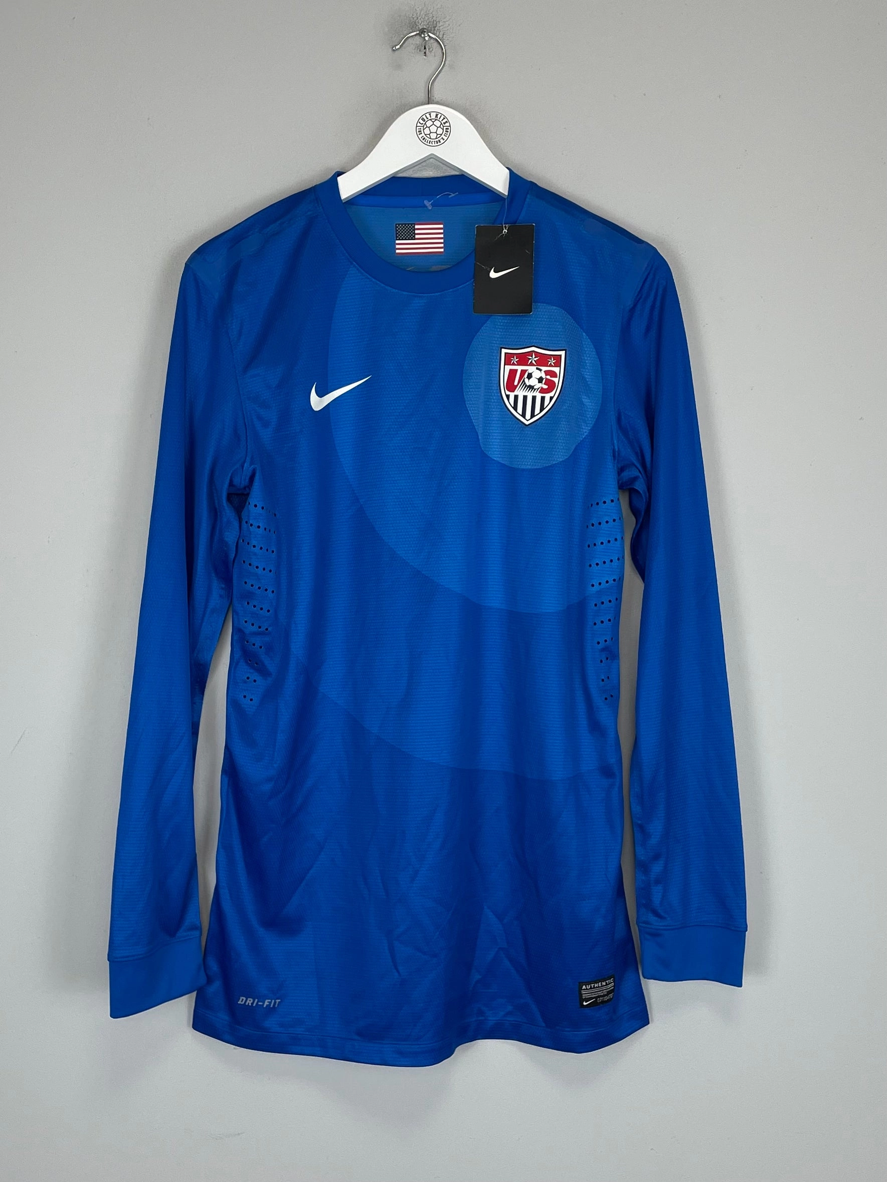 2012/13 USA *PLAYER ISSUE* BNWT GK SHIRT (M) NIKE Tagless Label Design Dry Touch