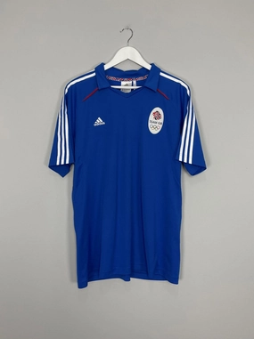 Sporty Outfit Effortless Comfort 2012 GREAT BRITAIN ADIDAS OLYMPICS TRAINING POLO (XL)