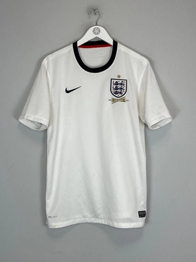 Training Ready Sustainable Dye Method 2013/14 ENGLAND *150 YEARS* HOME SHIRT (L) NIKE