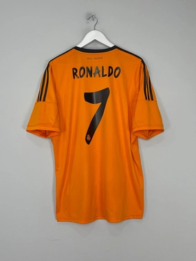 2013/14 REAL MADRID RONALDO #7 THIRD SHIRT (XL) ADIDAS Quick Motion