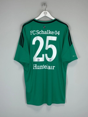 2013/15 SCHALKE HUNTELAAR #25 THIRD SHIRT (XXL) ADIDAS Quick Move