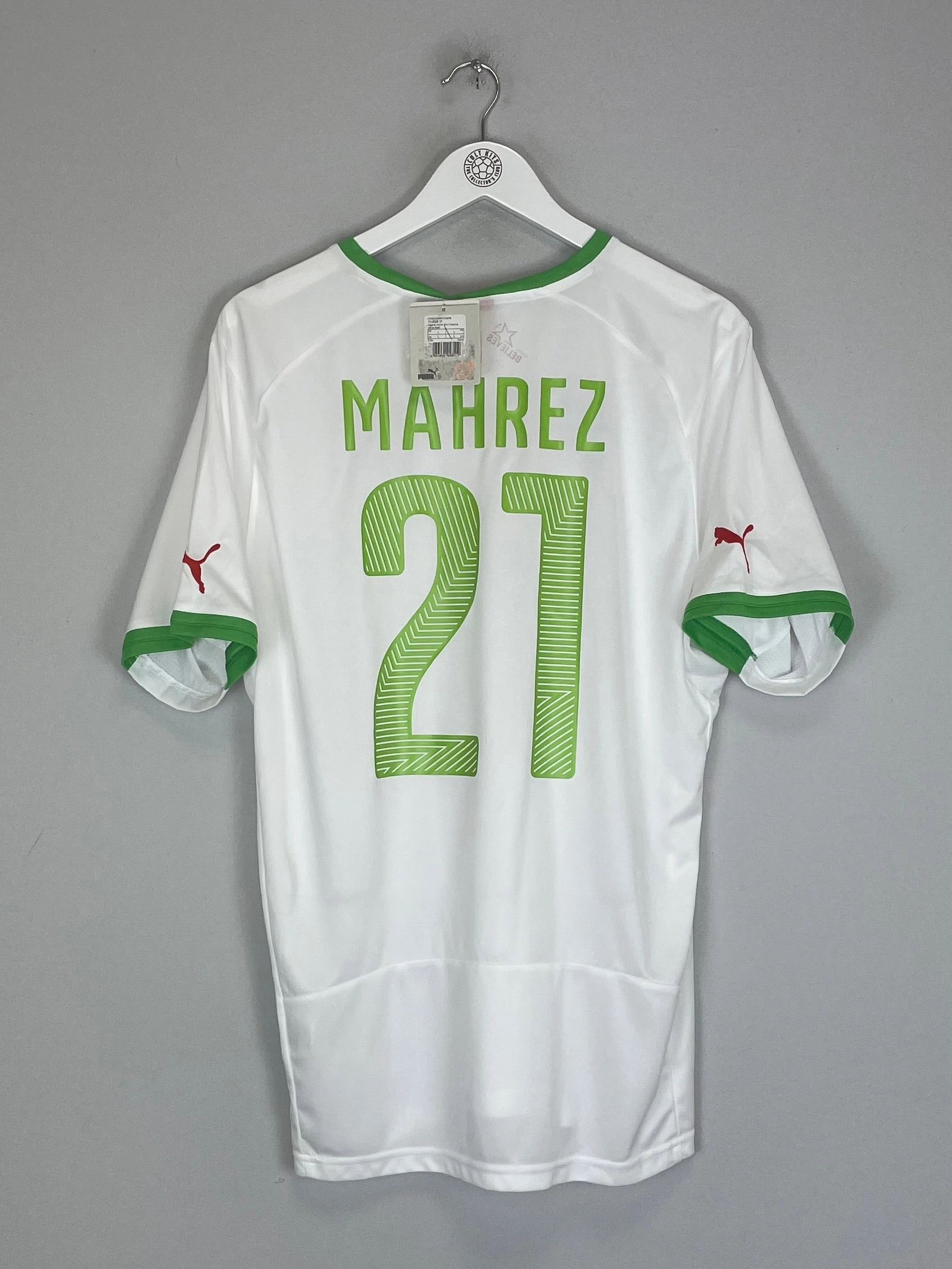 Eco Friendly Fibers 2014/15 ALGERIA MAHREZ #21 *BNWT* HOME SHIRT (L) PUMA