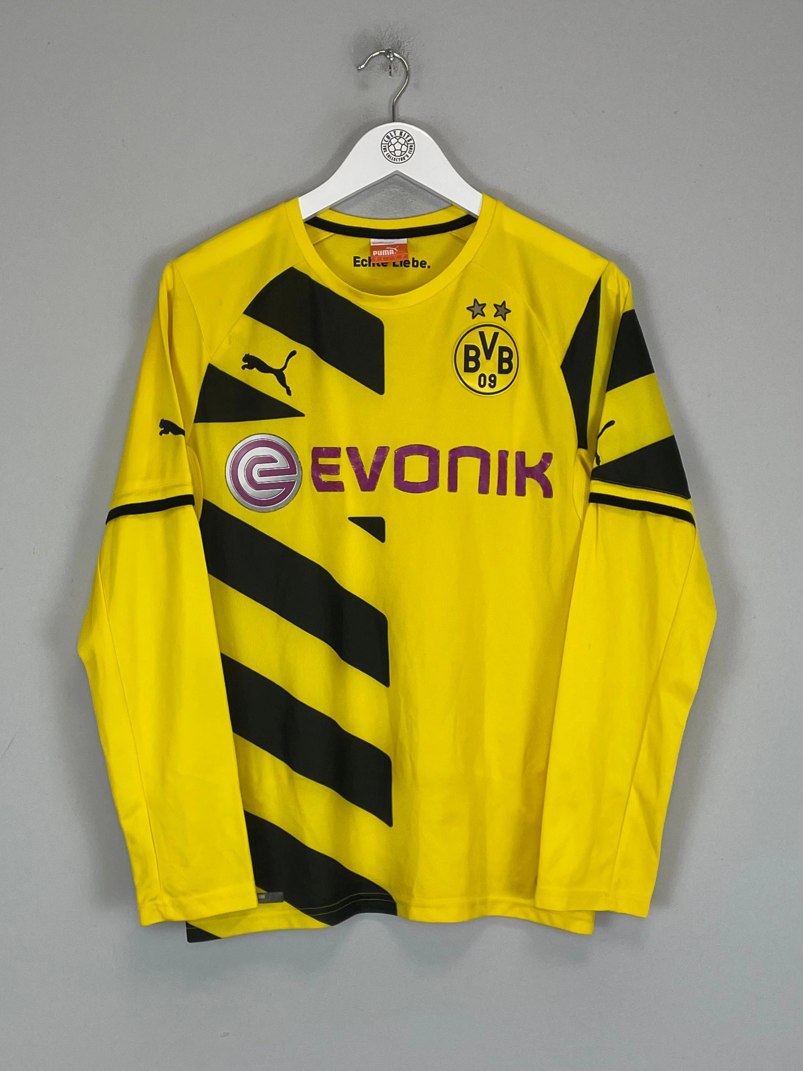 2014/15 DORTMUND L/S HOME SHIRT (S) PUMA Strategic Ventilation Zones