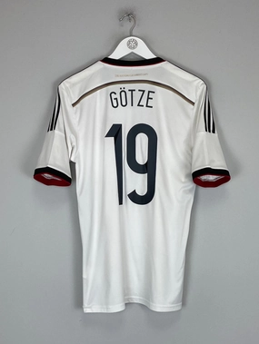 2014/15 GERMANY GOTZE #19 HOME SHIRT (M) ADIDAS Vented Back Design