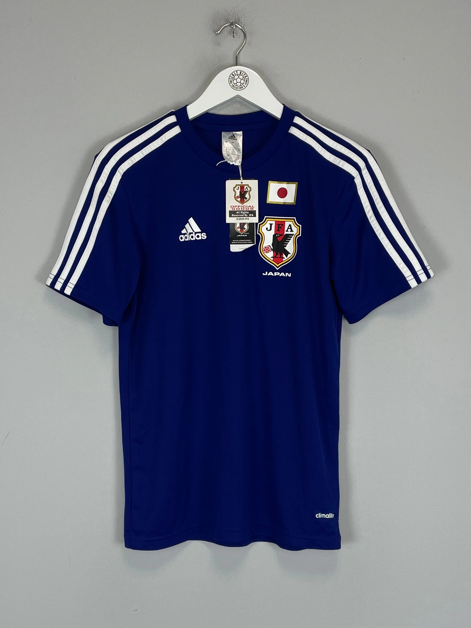 City Active Double Stitched Hem 2014/15 JAPAN *BNWT* BASIC HOME SHIRT (S) ADIDAS
