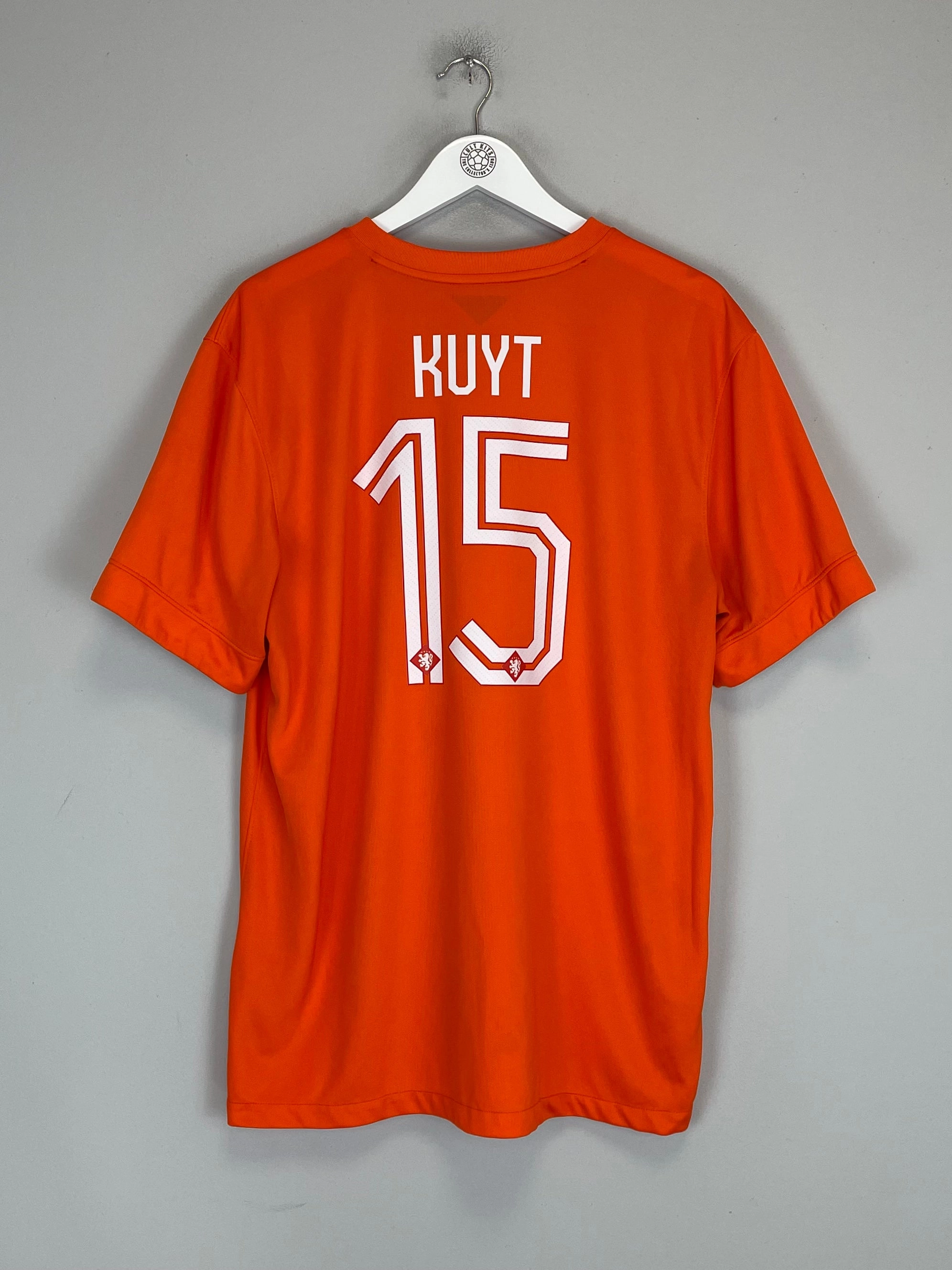 2014/15 NETHERLANDS KUYT #15 HOME SHIRT (XL) NIKE Sport Ready