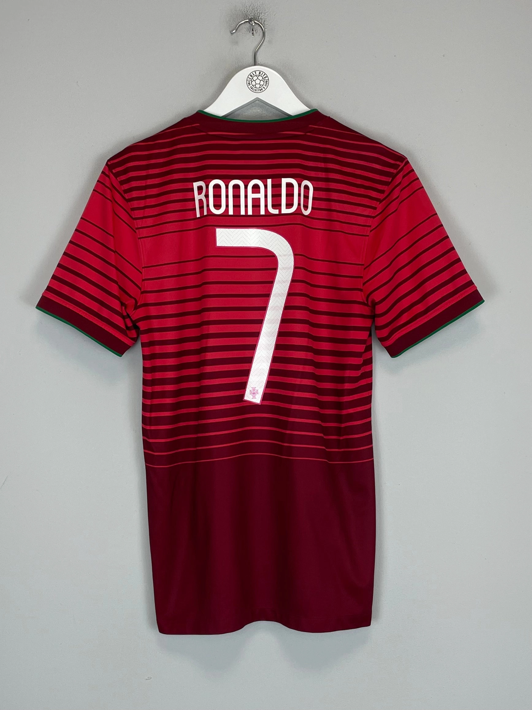 Fade Resistant Dye 2014/15 PORTUGAL RONALDO #7 HOME SHIRT (S) NIKE