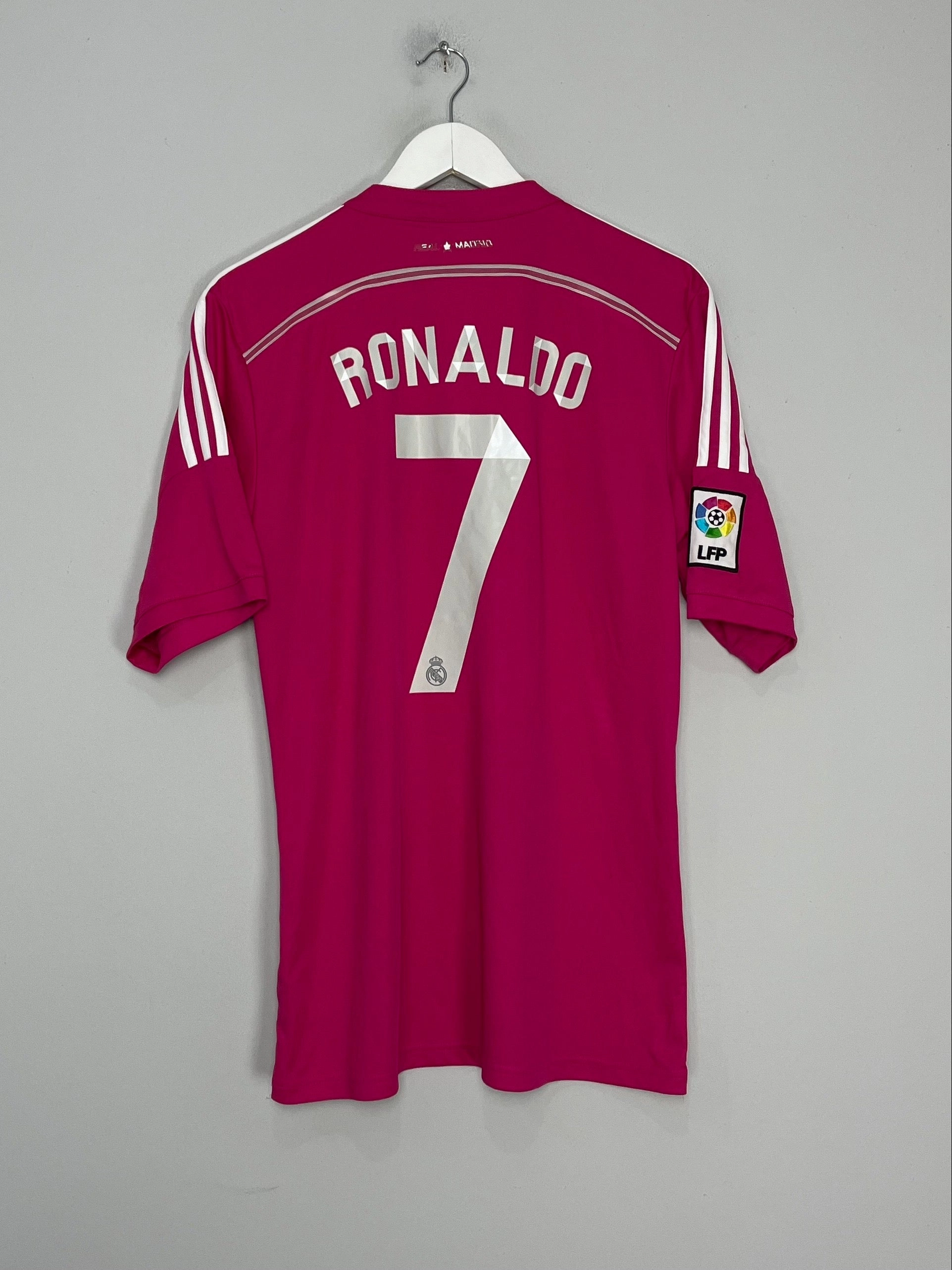 Aerobic Performance Fit Second Skin 2014/15 REAL MADRID RONALDO #7 AWAY SHIRT (L) ADIDAS