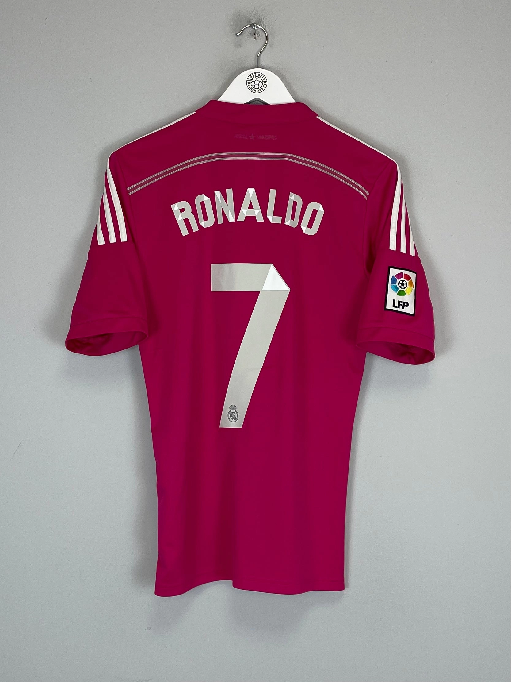 Unisex Design 2014/15 REAL MADRID RONALDO #7 AWAY SHIRT (S) ADIDAS