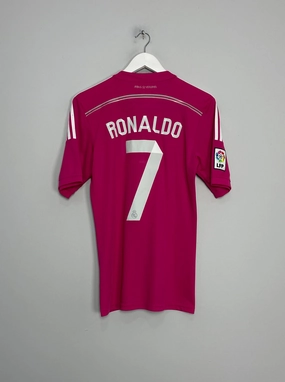 Comfort Plus Speed Fit 2014/15 REAL MADRID RONALDO #7 AWAY SHIRT (S) ADIDAS
