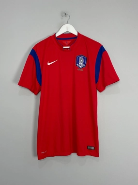 Flex Fit Construction Sharp Cut 2014/15 SOUTH KOREA HOME SHIRT (L) NIKE