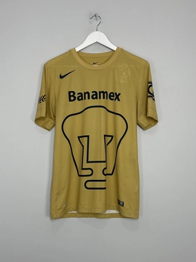 Flexible Drop Shoulder Cut Moisture Lock Layer 2014/15 UNAM PUMAS HOME SHIRT (S) NIKE